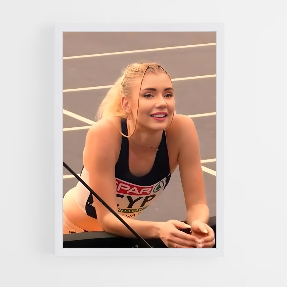 Poster Saut de Beauté – affiche Athlétisme (vue 3)